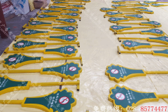 不銹鋼標識標牌制作印制過程